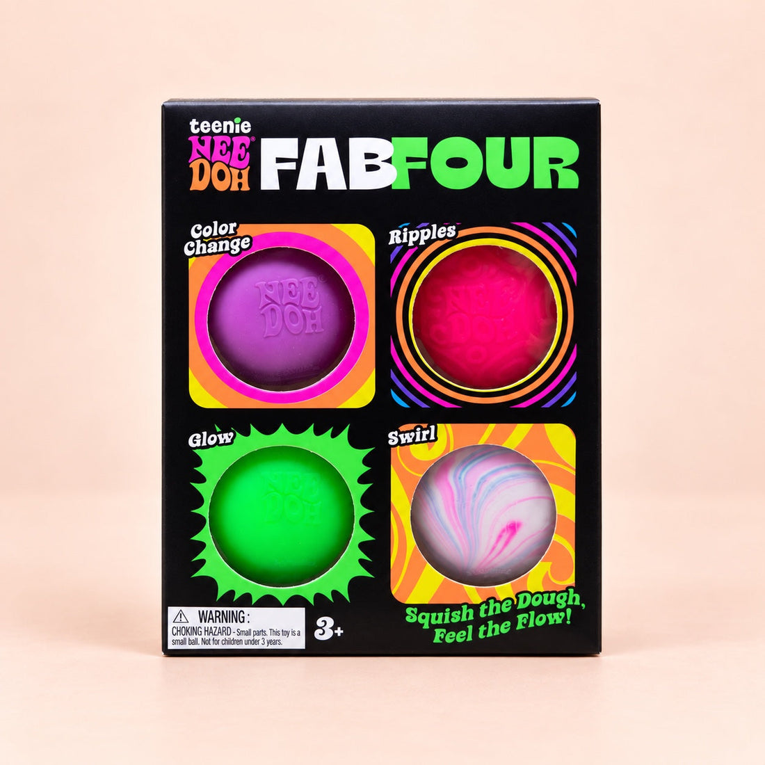 Teenie NeeDoh Fab Four Multipack